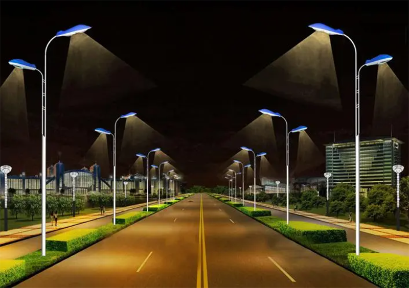 城市道路照明工程效果图